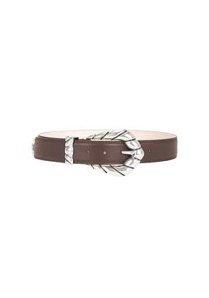 IRO Embella Gr Belt in Brown. Size 70. Also in 75, 80, 85, 90.