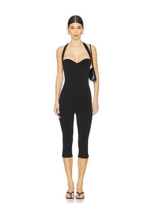 LPA Lia Jumpsuit in Black. Size XS. Also in XXS, S, M, L, XL.