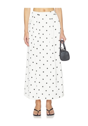 L'Academie Haru Skirt in Black,White. Size XXS. Also in XS, S, M, L, XL.