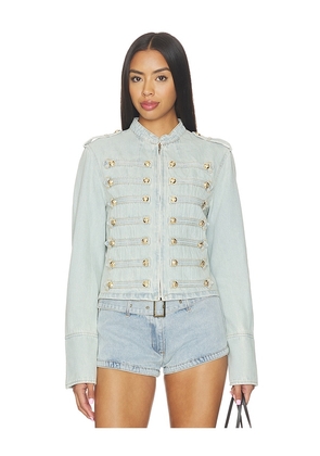 LIONESS Rush Hour Jacket in Blue. Size XXS. Also in XS, S, M, L, XL.