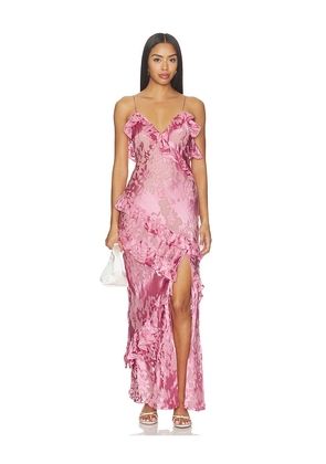 LoveShackFancy Dean Dress in Rose. Size 0. Also in 2, 6, 8, 10, 12.