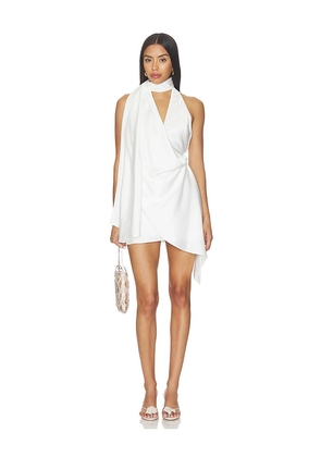 Lovers and Friends Faby Mini Dress in White. Size XXS. Also in XS, S, M, L, XL.