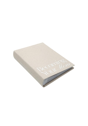 The Ceremony Club Becoming Your Mom Photo Album in White.