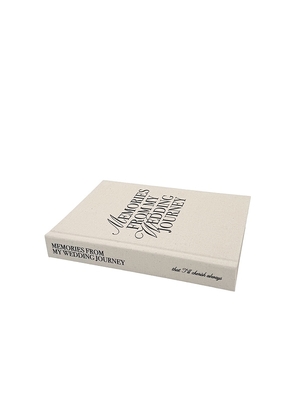 The Ceremony Club Wedding Journey Instax Mini Photo Album in White.