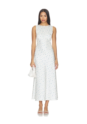 Tularosa Dallen Midi Dress in Ivory. Size XXS. Also in XS, S, M, L, XL.