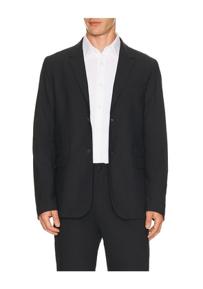 Rhone Commuter Blazer Classic Fit in Black. Size S. Also in M, L, XL/1X, XXL/2X.