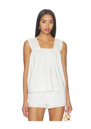 Posse Harriet Top in White. Size XXS. Also in XS, S, M, L.