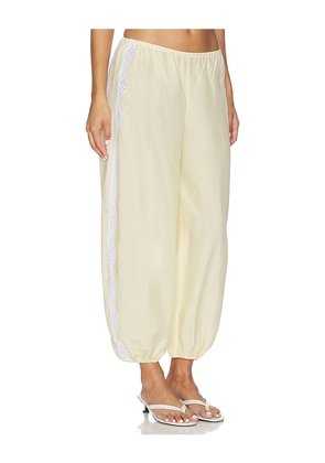 Posse Tabitha Balloon Pant in Yellow. Size XS. Also in S, M, L.