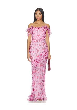 SALONI Nina Dress in Pink. Size 0. Also in 4, 6, 8, 10.