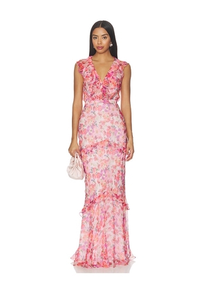 SALONI Rita Dress in Pink. Size 0. Also in 4, 6, 8, 10.