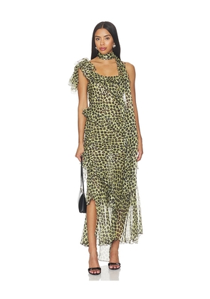 SIEDRES Monica Dress in Green. Size 34. Also in 36, 38, 40.