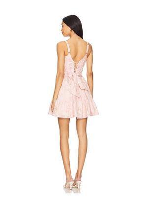 V. Chapman Betina Mini Dress in Pink. Size 2. Also in 6, 8.