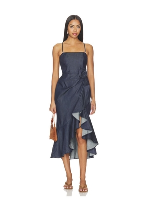 Yumi Kim Shari Dress in Navy. Size XS. Also in S, M, L, XL.