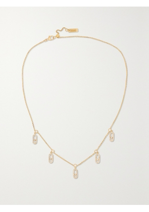 Messika - Move Uno Tassel 18-karat Gold Diamond Necklace - One size