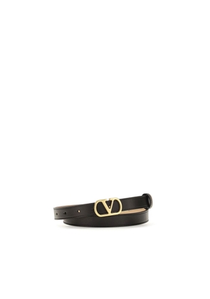 Valentino Garavani Black Lamb Ovis Aries Aries Regular Belt - 80 cm / 32 Inches