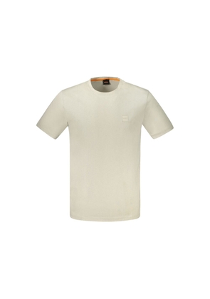 Hugo Boss Beige Cotton Men's T-Shirt - M
