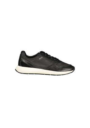 Hugo Boss Black Polyester Men's Sneaker - EU40/US7