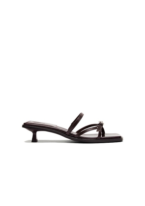 ALOHAS Liko Sandal in Chocolate. Size 37. Also in 36, 40.