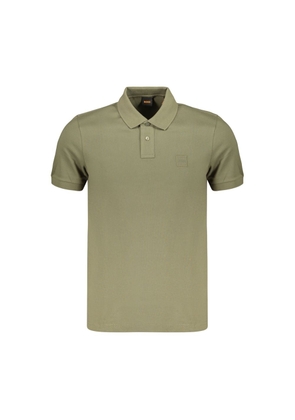 Hugo Boss Green Cotton Men's Polo Shirt - S