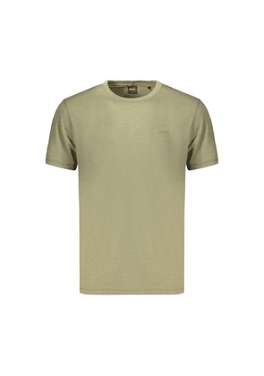 Hugo Boss Green Cotton Men's T-Shirt - S