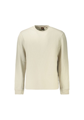 Hugo Boss Beige Cotton Men's Shirt - S