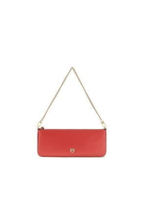 PINKO Multicolor Calf Leather Bos Taurus Shoulder Bag