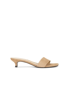 BLACK SUEDE STUDIO Avery 35 Mule in Neutral. Size 36. Also in 37, 38, 39, 40.