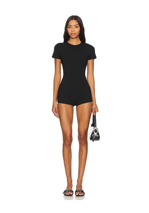 NBD Delta Romper in Black. Size M. Also in XS, S, L.