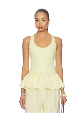 Lovers and Friends Lyla Top in Yellow. Size XXS. Also in XS, S, M, L, XL.