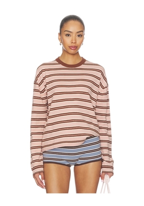 Lovers and Friends Amalia Crew Neck Sweater in Multi. Size XXS. Also in XS, S, M, L, XL.