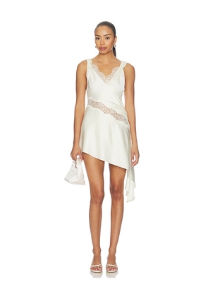 Lovers and Friends Destiny Mini Dress in White. Size XXS. Also in XS, S, M, L, XL.