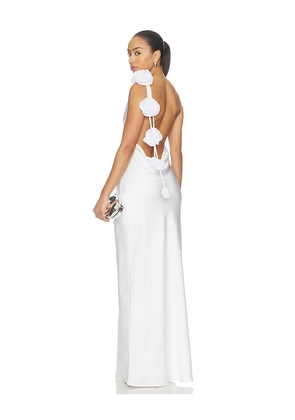 Lovers and Friends Angela Gown in White. Size XXS. Also in XS, S, M, L, XL.