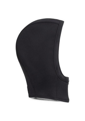 Valentino Garavani VLogo Signature jersey hood with zip - Black
