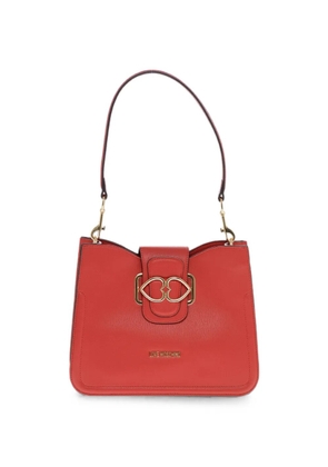 Moschino Love heart-motif shoulder bag - Red