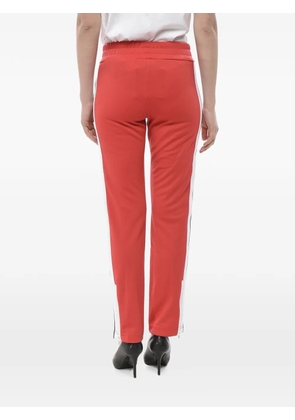 Palm Angels logo-print side-stripe track pants - Red