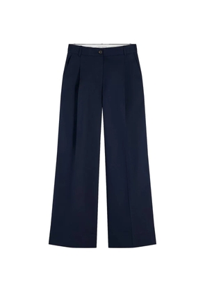 Tommy Hilfiger pleated wide-leg trousers - Blue