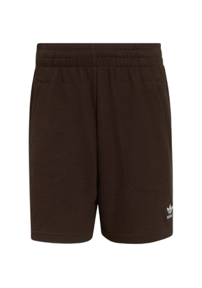 adidas Trefoil waffle shorts - Brown