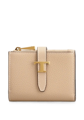 Tod's T Timeless wallet - Neutrals