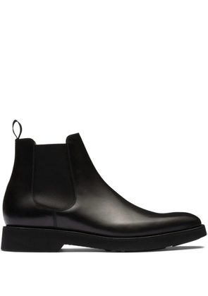 Church's elasticated-side leather ankle boots - Black