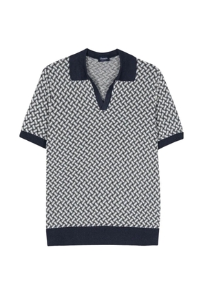 Drumohr short-sleeve T-shirt - Blue