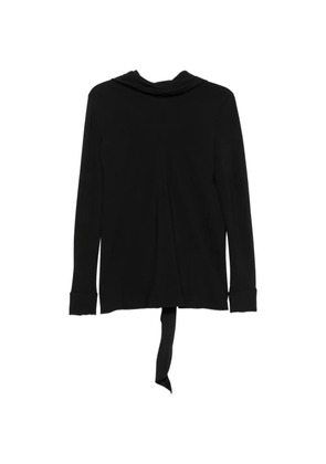 The Row Evo long-sleeve blouse - Black