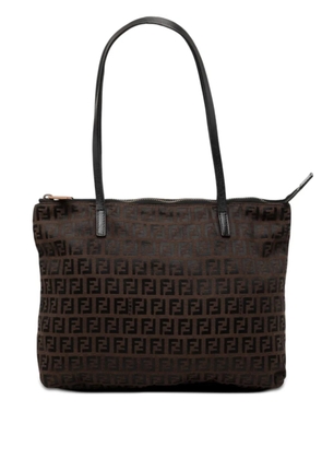 Fendi Pre-Owned 2000-2010 Zucchino Canvas tote bag - Brown