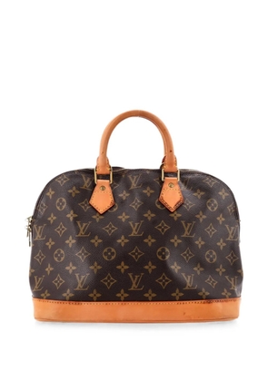 Louis Vuitton Pre-Owned Vintage Alma Handbag Monogram Canvas PM satchel - Brown
