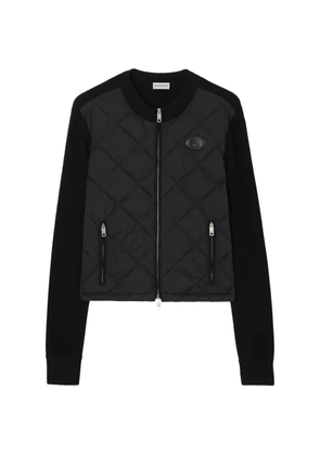 Burberry quilted nylon and wool jacket - Black