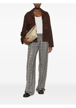 Ermanno Scervino drawstring-fastening trousers - Grey