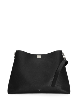 Dolce & Gabbana Vittoria shoulder and crossbody bag in calfskin - Black
