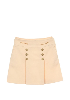 Gucci Pre-Owned 2010s Horsebit wool skirt - Neutrals