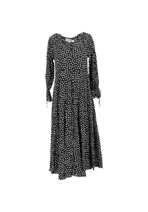 Diane Von Furstenberg Vintage Imogen floral-print maxi dress - Black