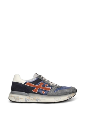 Premiata Mick logo-patch sneakers - Grey