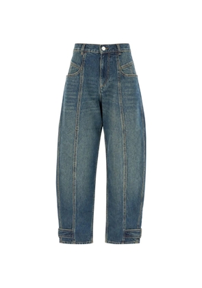 ISABEL MARANT button-cuff jeans - Blue